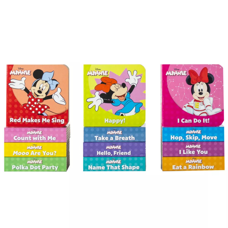 Disney My Friend Minnie Mouse My First Library 12 Board Book Set