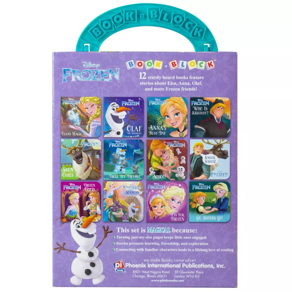 Disney Frozen 12 Board Book Set