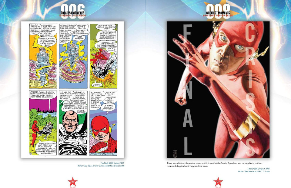 Flash: 100 Greatest Moments: Highlights from the History of the Scarlet Speedster (Volume 8) (Hardcover) Flash: 100 Greatest Moments: Highlights from the History of the Scarlet Speedster (Volume 8) (Hardcover)