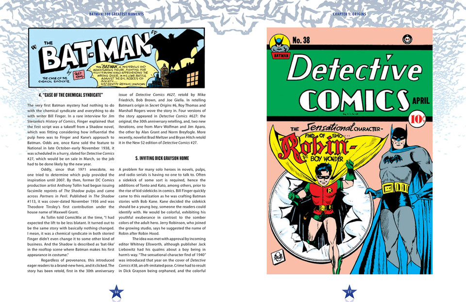 Batman: 100 Greatest Moments: Highlights from the History of The Dark Knight (Volume 1) (Hardcover)