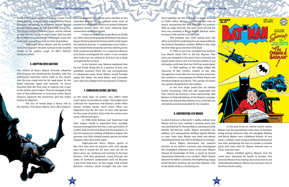 Batman: 100 Greatest Moments: Highlights from the History of The Dark Knight (Volume 1) (Hardcover)