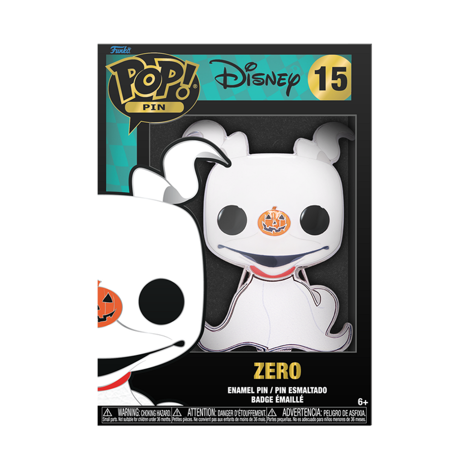 Funko The Nightmare Before Christmas Zero Large Enamel Pop! Pin