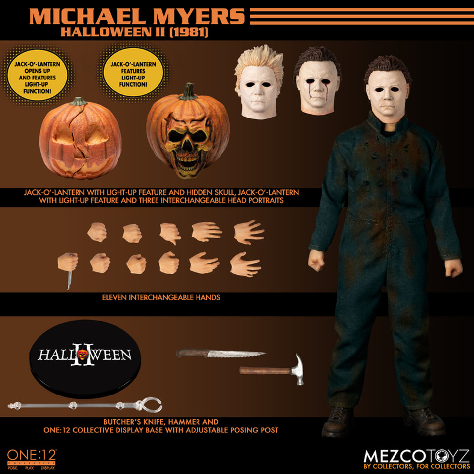 Mezco Toyz Halloween II (1981): Michael Myers One:12 Collective Action Figure Mezco Toyz Halloween II (1981): Michael Myers One:12 Collective Action Figure