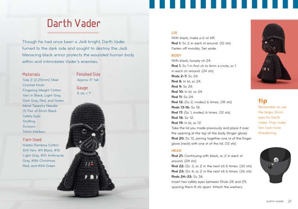 Star Wars Crochet Finger Puppets Kit Star Wars Crochet Finger Puppets Kit