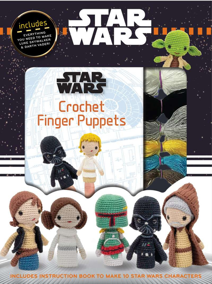 Star Wars Crochet Finger Puppets Kit Star Wars Crochet Finger Puppets Kit