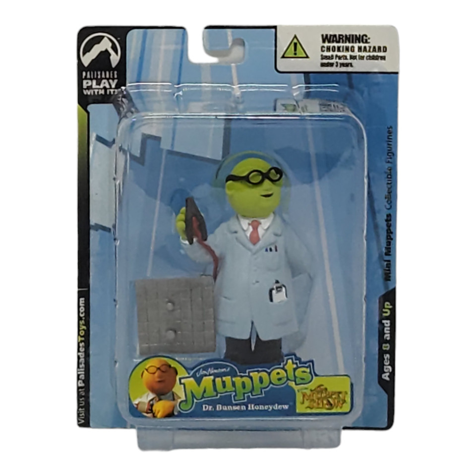 Palisades Mini Muppets Bunsen Collectible Figurine - Muppet Labs Scientist Palisades Mini Muppets Bunsen Collectible Figurine - Muppet Labs Scientist