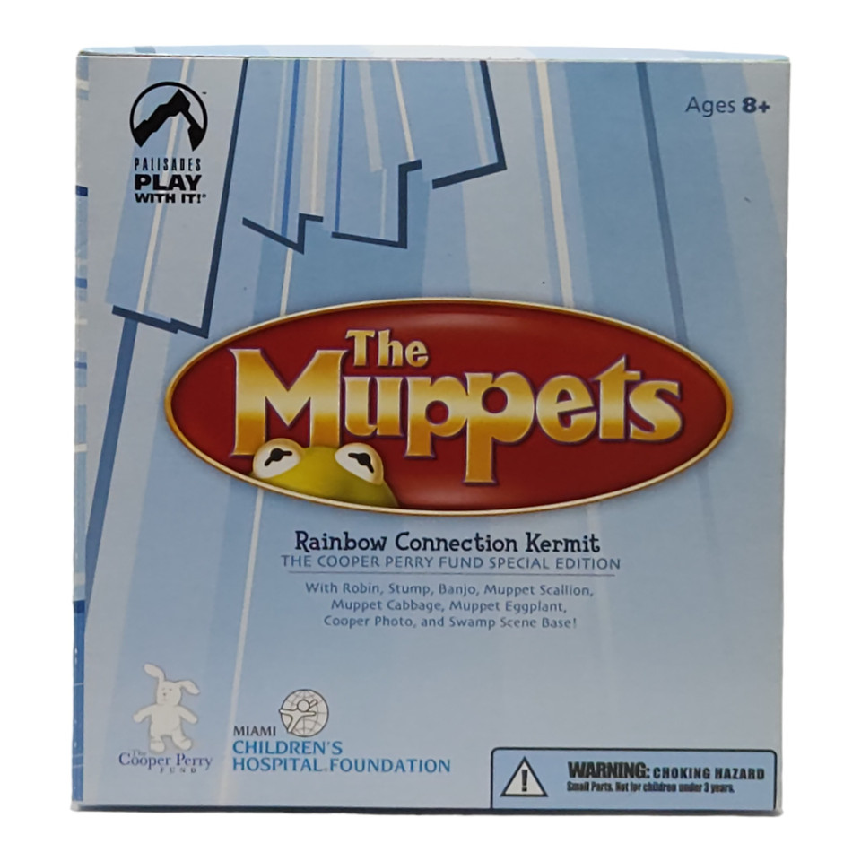 Palisades Muppets Rainbow Connection Kermit - Collectible Muppet Show Figurine