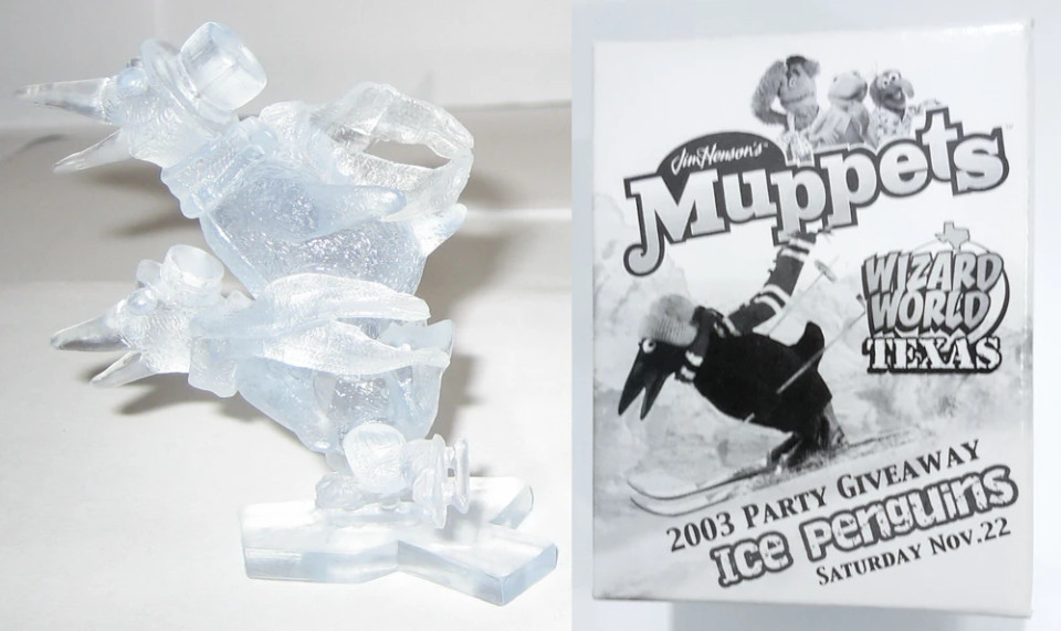 Rare Palisades Muppets Ice Penguins Wizard World Texas 2003 Party Giveaway Collectible Rare Palisades Muppets Ice Penguins Wizard World Texas 2003 Party Giveaway Collectible