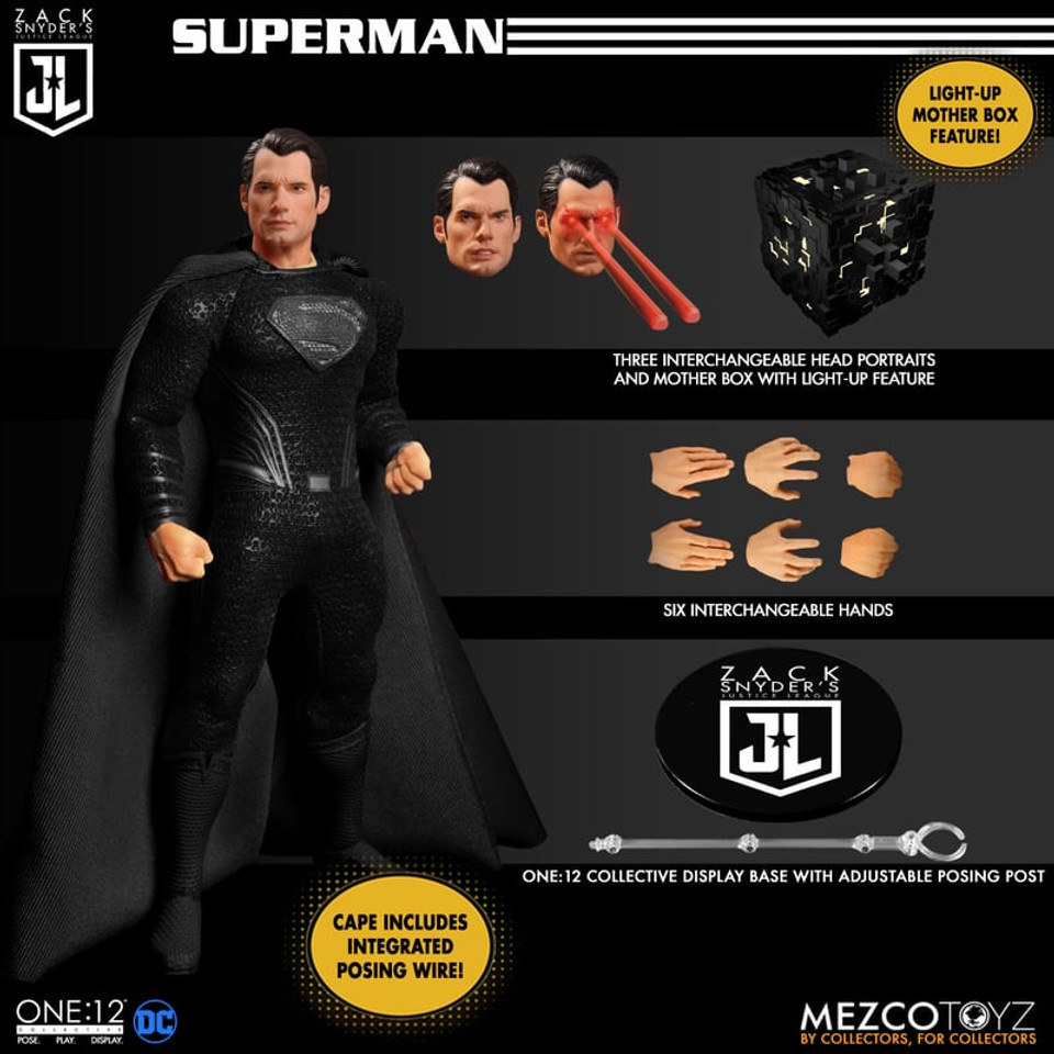 Mezco Toyz ONE:12 COLLECTIVE DC Zack Snyder’s Justice League Deluxe Steel Boxed Set Mezco Toyz ONE:12 COLLECTIVE DC Zack Snyder’s Justice League Deluxe Steel Boxed Set