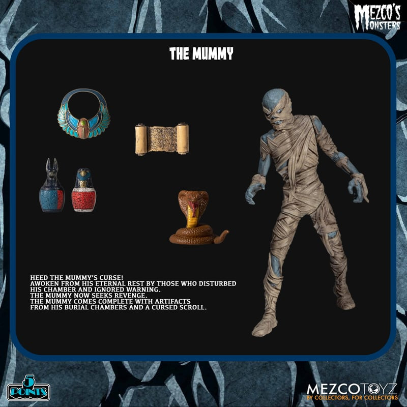 Explore Terror with Mezco Toyz Monsters Tower of Fear 5 Points