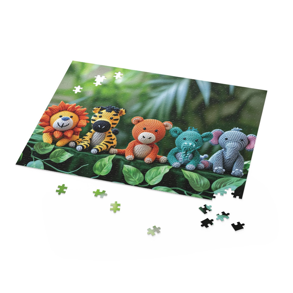 Tropical Tapestry Delight Jigsaw Puzzle Tropical Tapestry Delight Jigsaw Puzzle