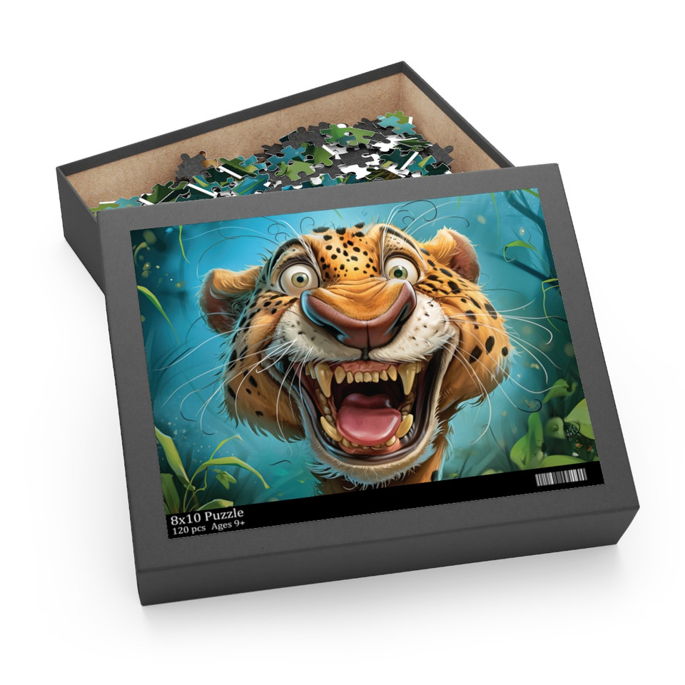 WhimsiWild Leopardscape Puzzle