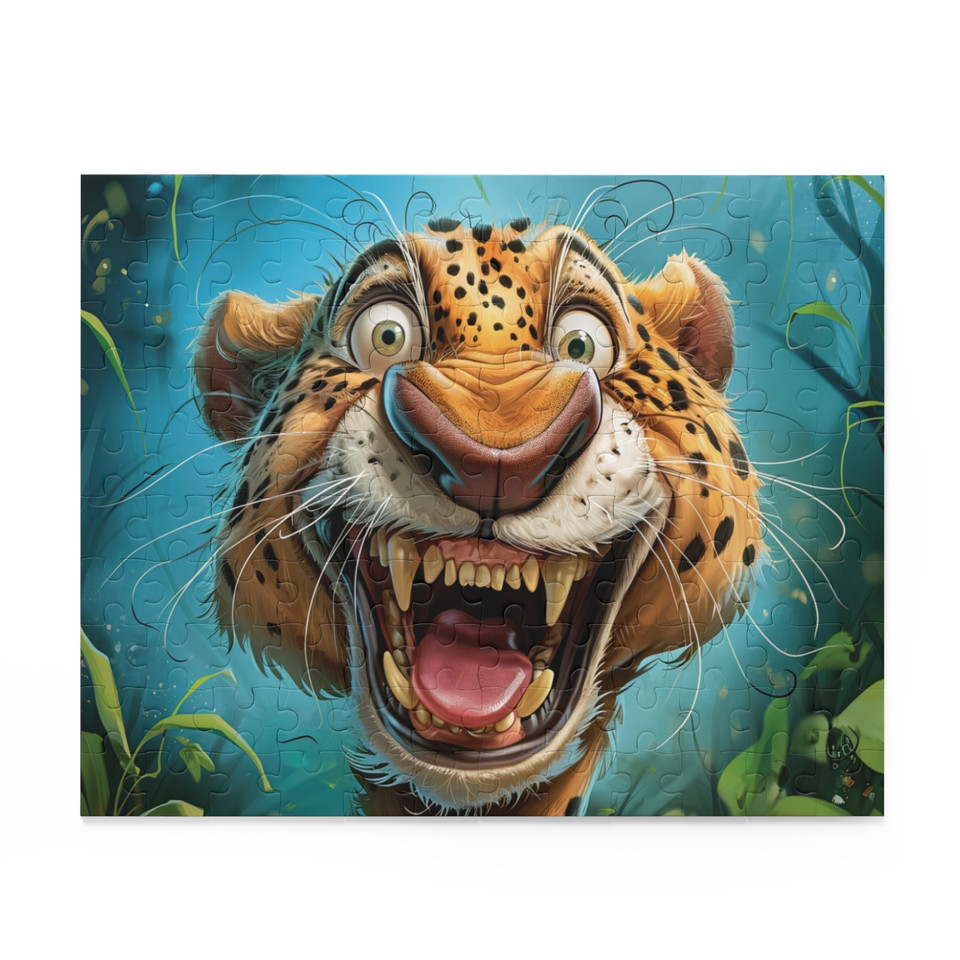 WhimsiWild Leopardscape Puzzle