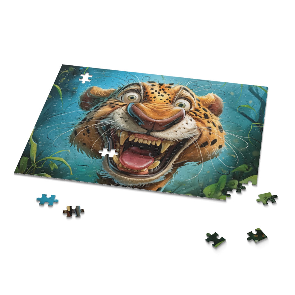 WhimsiWild Leopardscape Puzzle