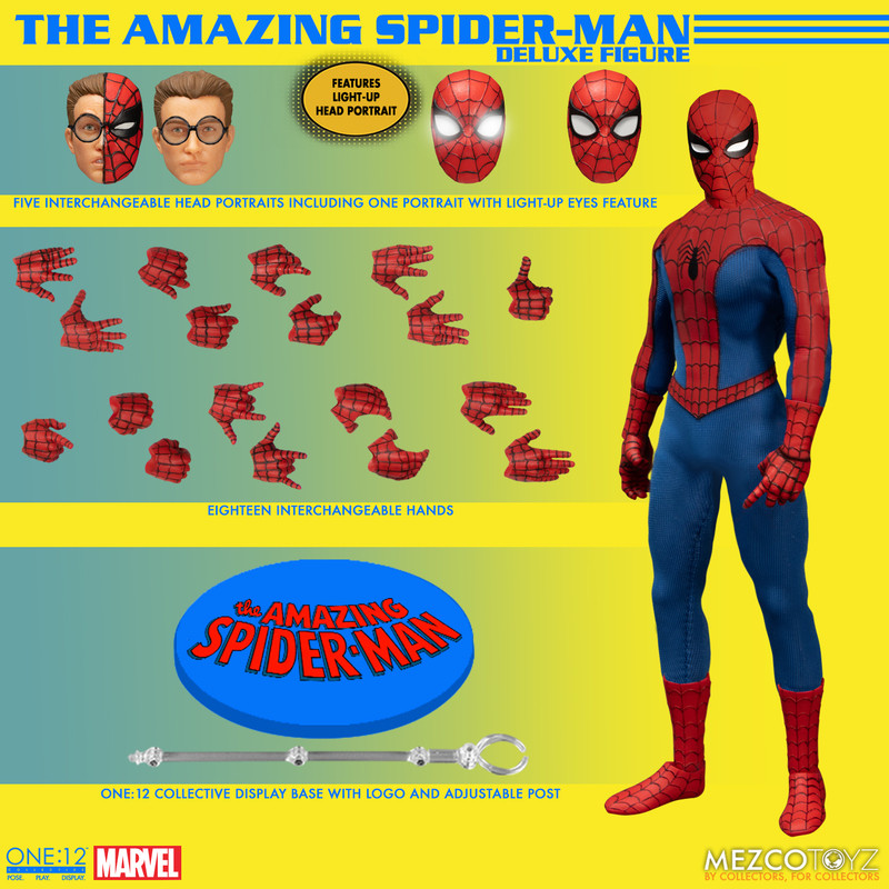 Mezco Toyz The Amazing Spider-Man One:12 Collective Deluxe Edition Action Figure