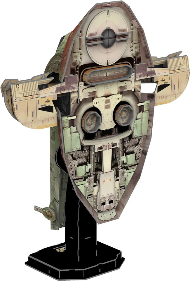 4D Cityscape Star Wars 3D Paper Model Kits - Boba Fett's Starfighter 4D Cityscape Star Wars 3D Paper Model Kits - Boba Fett's Starfighter