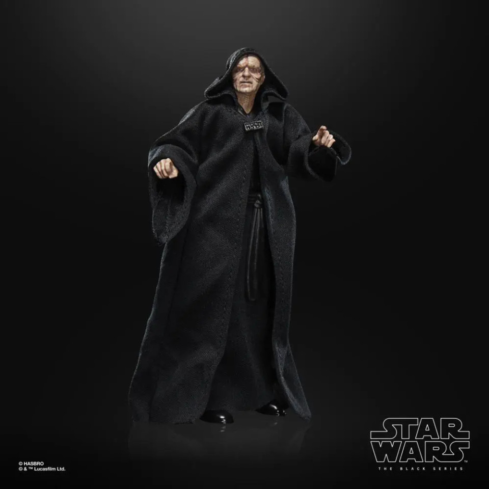 Star Wars The Black Series Archive Emperor Palpatine Toy 6-Inch-Scale Action Figure
