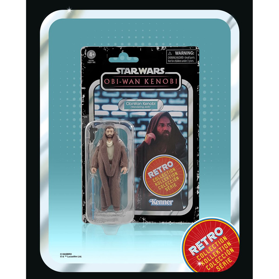 Star Wars The Retro Collection Obi-Wan Kenobi (Wandering Jedi) 3 3/4-Inch Action Figure Star Wars The Retro Collection Obi-Wan Kenobi (Wandering Jedi) 3 3/4-Inch Action Figure