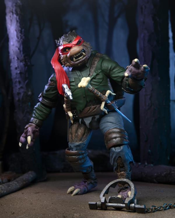 NECA Universal Monsters x TMNT Ultimate Raphael as The Wolfman