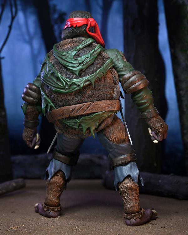 NECA Universal Monsters x TMNT Ultimate Raphael as The Wolfman