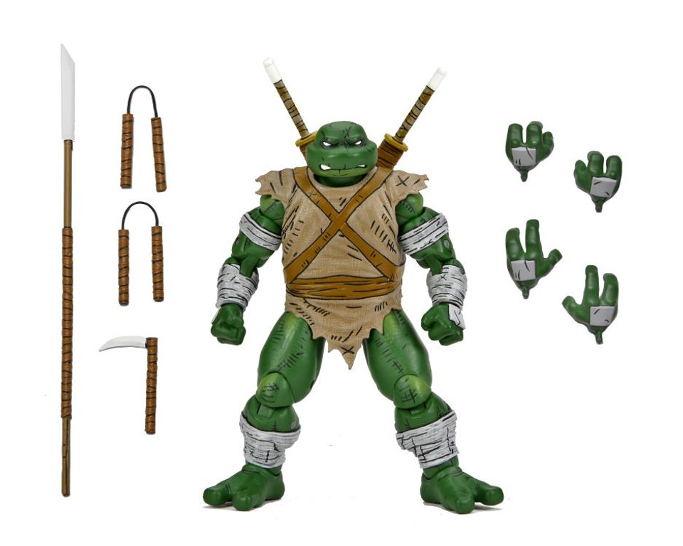 NECA Teenage Mutant Ninja Turtles Michelangelo The Wanderer (Mirage Comics) Action Figure
