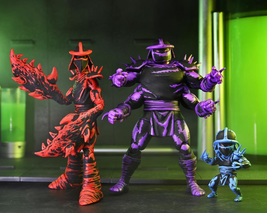 NECA Teenage Mutant Ninja Turtles Shredder Clones (Mirage Comics) Box Set