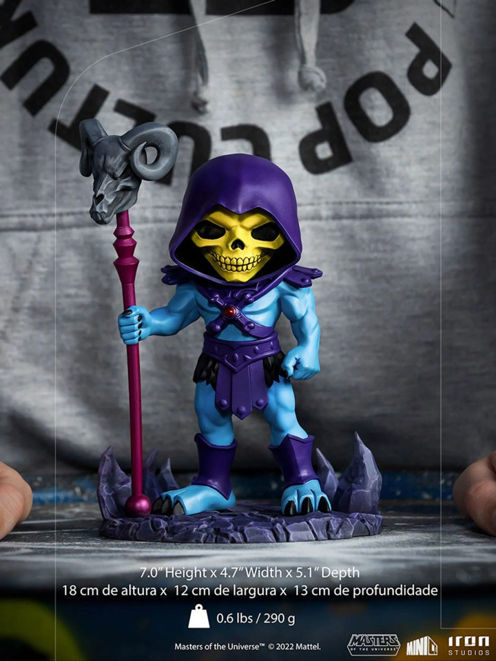 Iron Studios Masters of the Universe Skeletor MiniCo Vinyl Figure Iron Studios Masters of the Universe Skeletor MiniCo Vinyl Figure