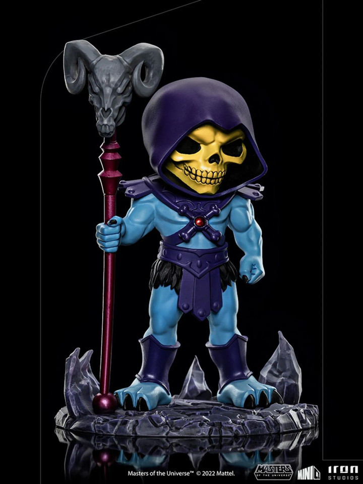Iron Studios Masters of the Universe Skeletor MiniCo Vinyl Figure Iron Studios Masters of the Universe Skeletor MiniCo Vinyl Figure