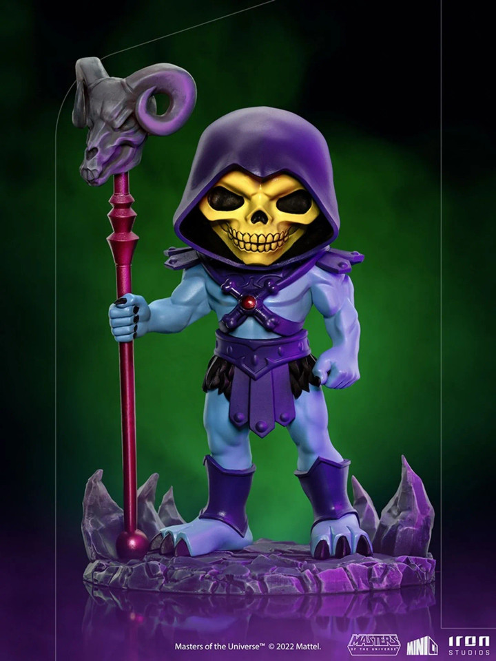 Iron Studios Masters of the Universe Skeletor MiniCo Vinyl Figure Iron Studios Masters of the Universe Skeletor MiniCo Vinyl Figure