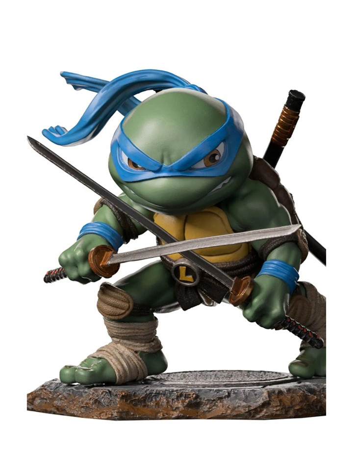 Iron Studios Teenage Mutant Ninja Turtles Leonardo MiniCo Vinyl Figure Iron Studios Teenage Mutant Ninja Turtles Leonardo MiniCo Vinyl Figure