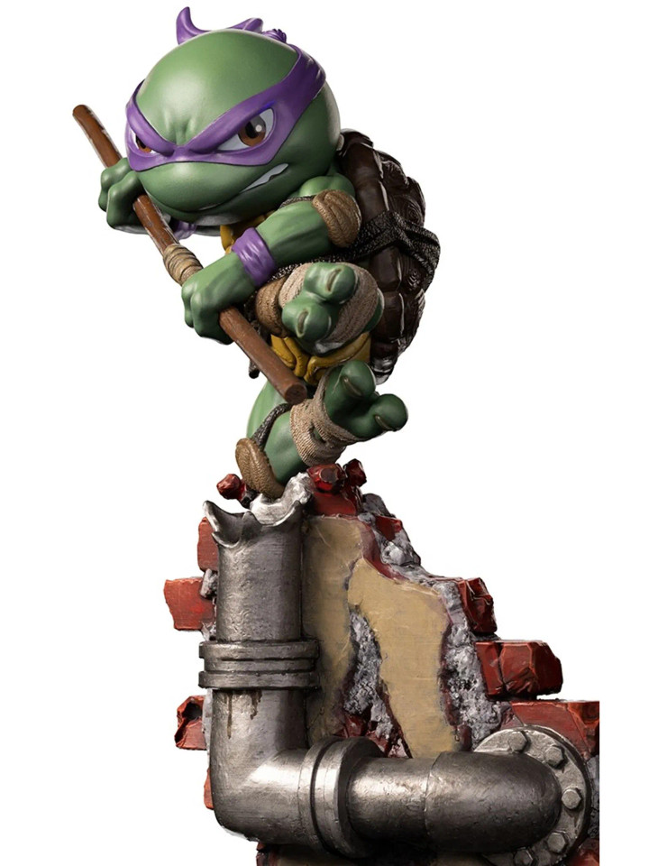 Iron Studios Teenage Mutant Ninja Turtles Donatello MiniCo Vinyl Figure