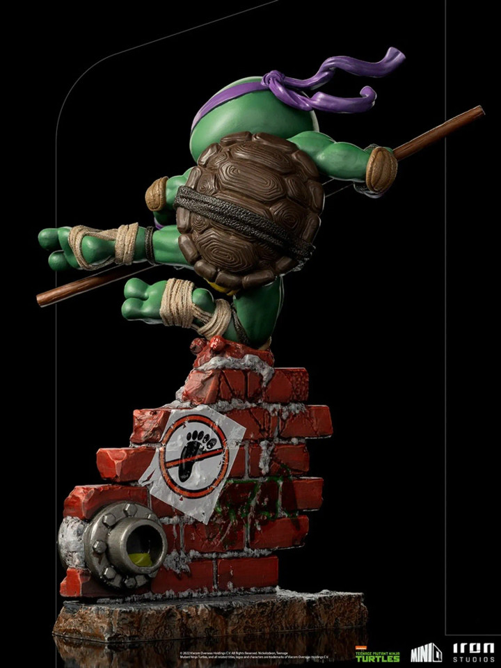 Iron Studios Teenage Mutant Ninja Turtles Donatello MiniCo Vinyl Figure