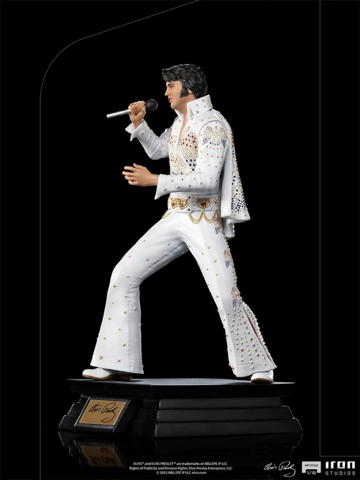 Iron Studios Elvis Presley 1973 Aloha From Hawaii 1/10 Art Scale Statue