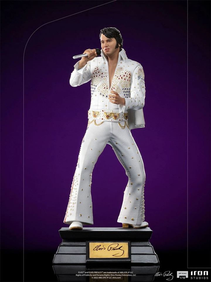 Iron Studios Elvis Presley 1973 Aloha From Hawaii 1/10 Art Scale Statue