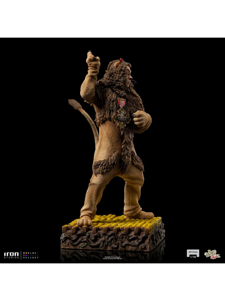 Iron Studios Wizard of Oz Cowardly Lion Art Scale 1/10 Statue