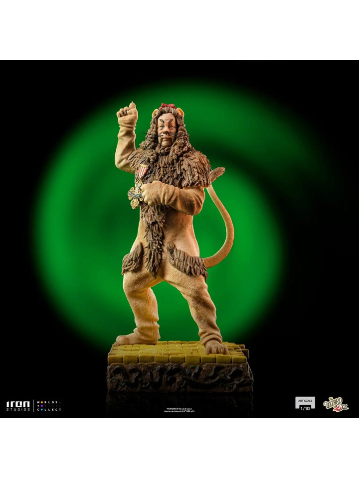Iron Studios Wizard of Oz Cowardly Lion Art Scale 1/10 Statue