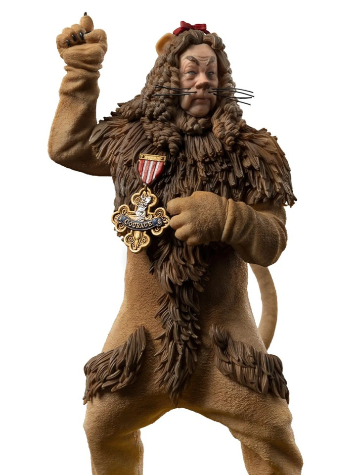 Iron Studios Wizard of Oz Cowardly Lion Art Scale 1/10 Statue
