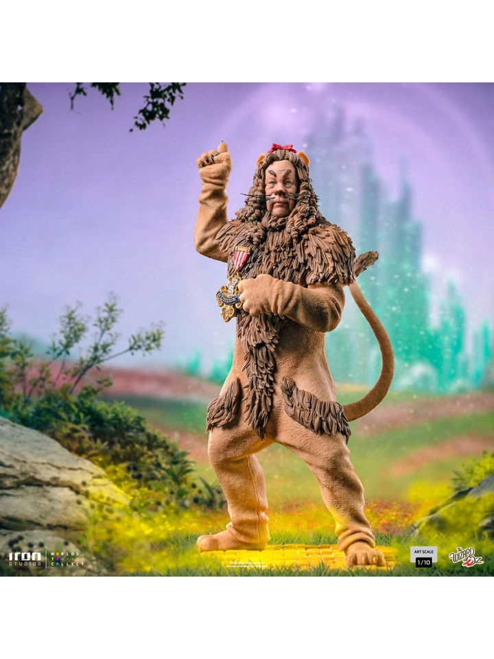 Iron Studios Wizard of Oz Cowardly Lion Art Scale 1/10 Statue