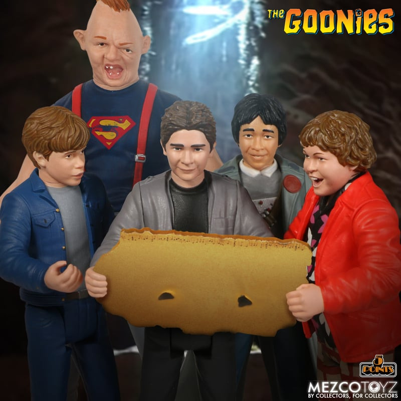 Mezco Toyz 5 Points The Goonies Figure Set | Movie Collectible