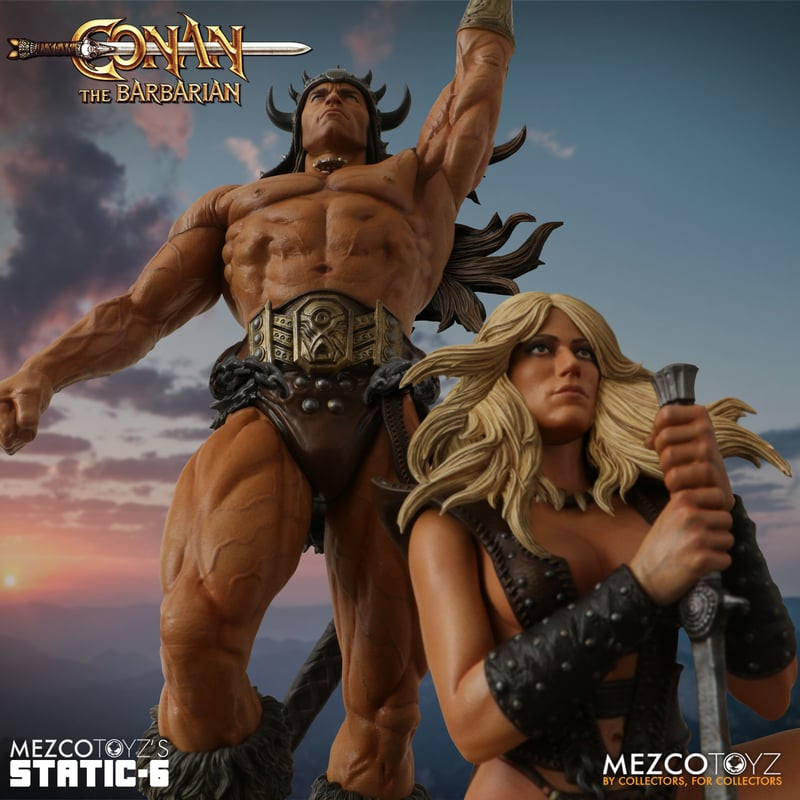 Mezco Toyz Conan the Barbarian (1982) Static-6: 1:6 Scale Figure