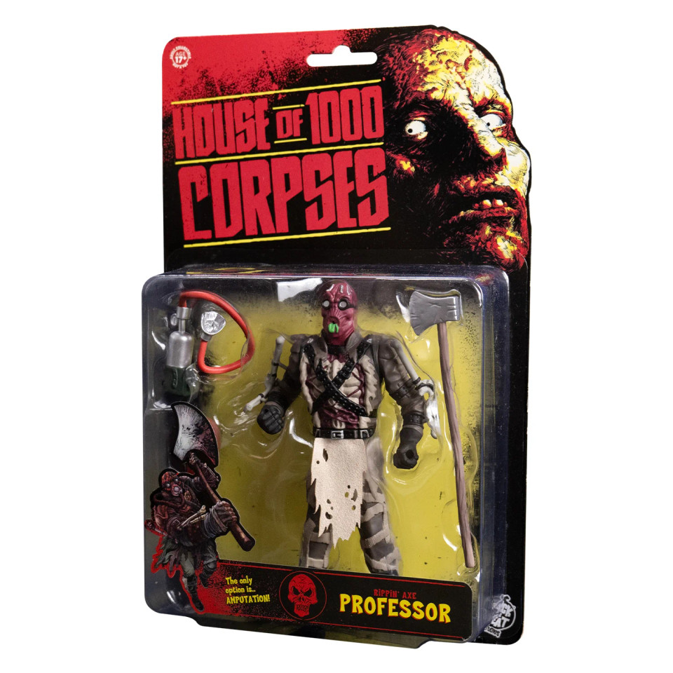 Trick Or Treat Studios House of 1000 Corpses - Rippin' Axe Professor - 5-Inch Action Figure