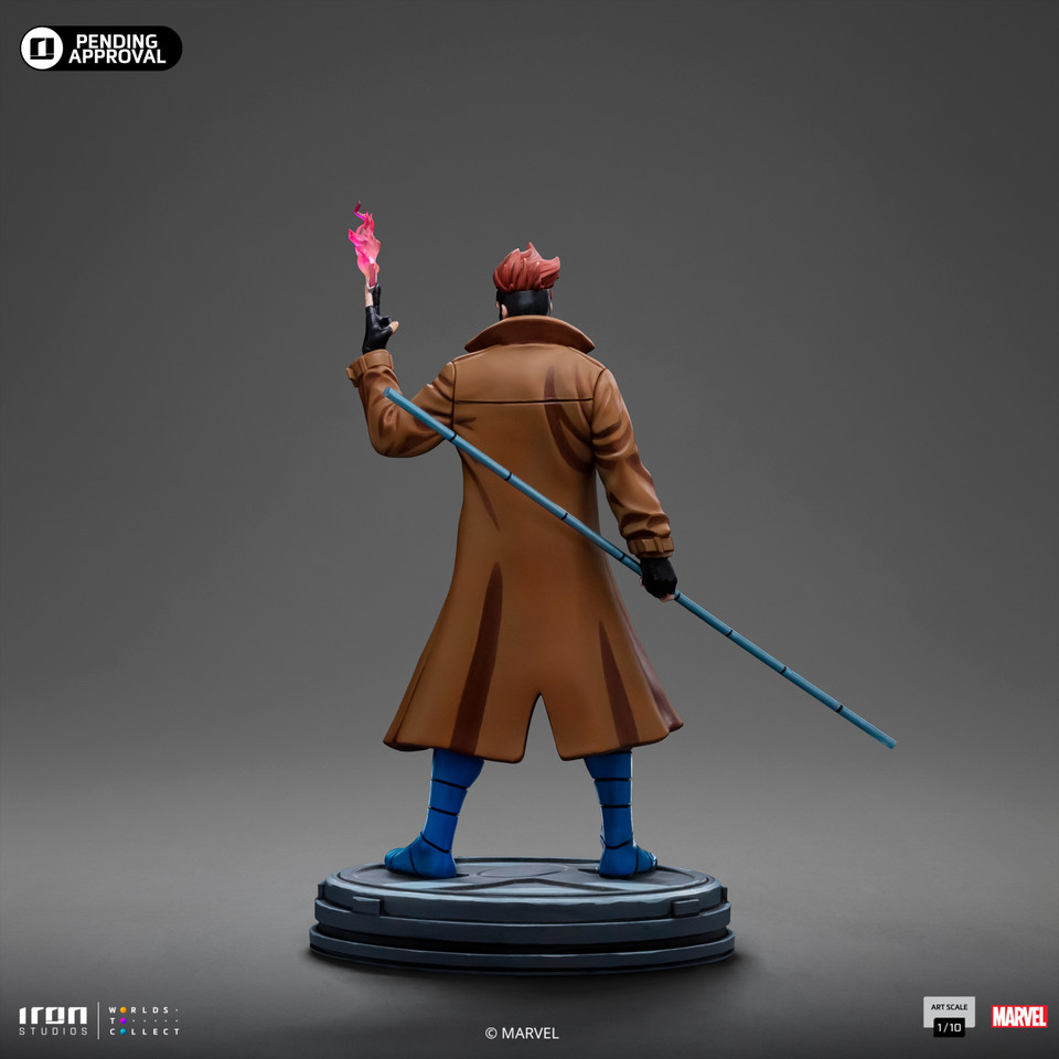 Iron Studios X-Men 97 Gambit Limited Edition Art Scale 1/10 Statue