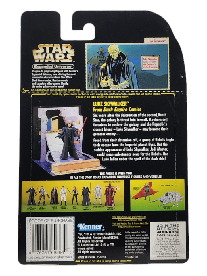 Kenner Star Wars Expanded Universe Luke Skywalker Action Figure