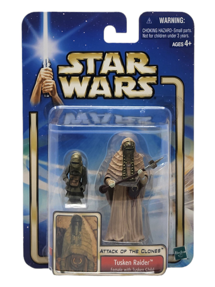 Hasbro Star Wars Attack of the Clones Tusken Raider Action Figure
