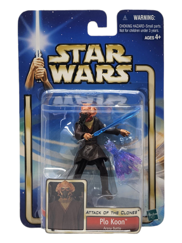 Hasbro Star Wars Attack Of The Clones Plo Koon Action Figure