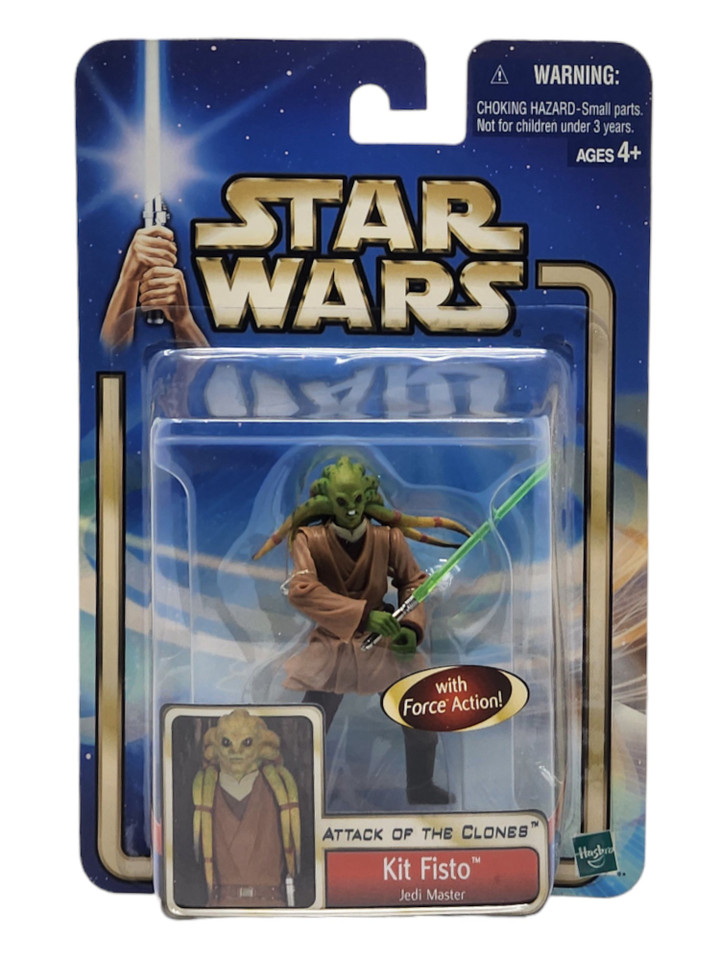 Hasbro Star Wars Attack Of The Clones Kit Fisto Action Figure