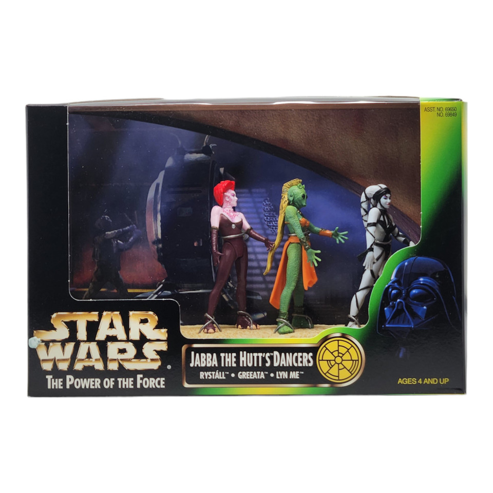 Kenner Star Wars POTF Jabba The Hutt's Dancers Action Figure Set Kenner Star Wars POTF Jabba The Hutt's Dancers Action Figure Set