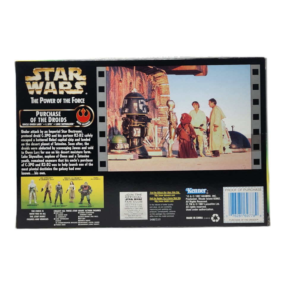 Kenner Star Wars POTF Purchase of the Droids Action Figure Set