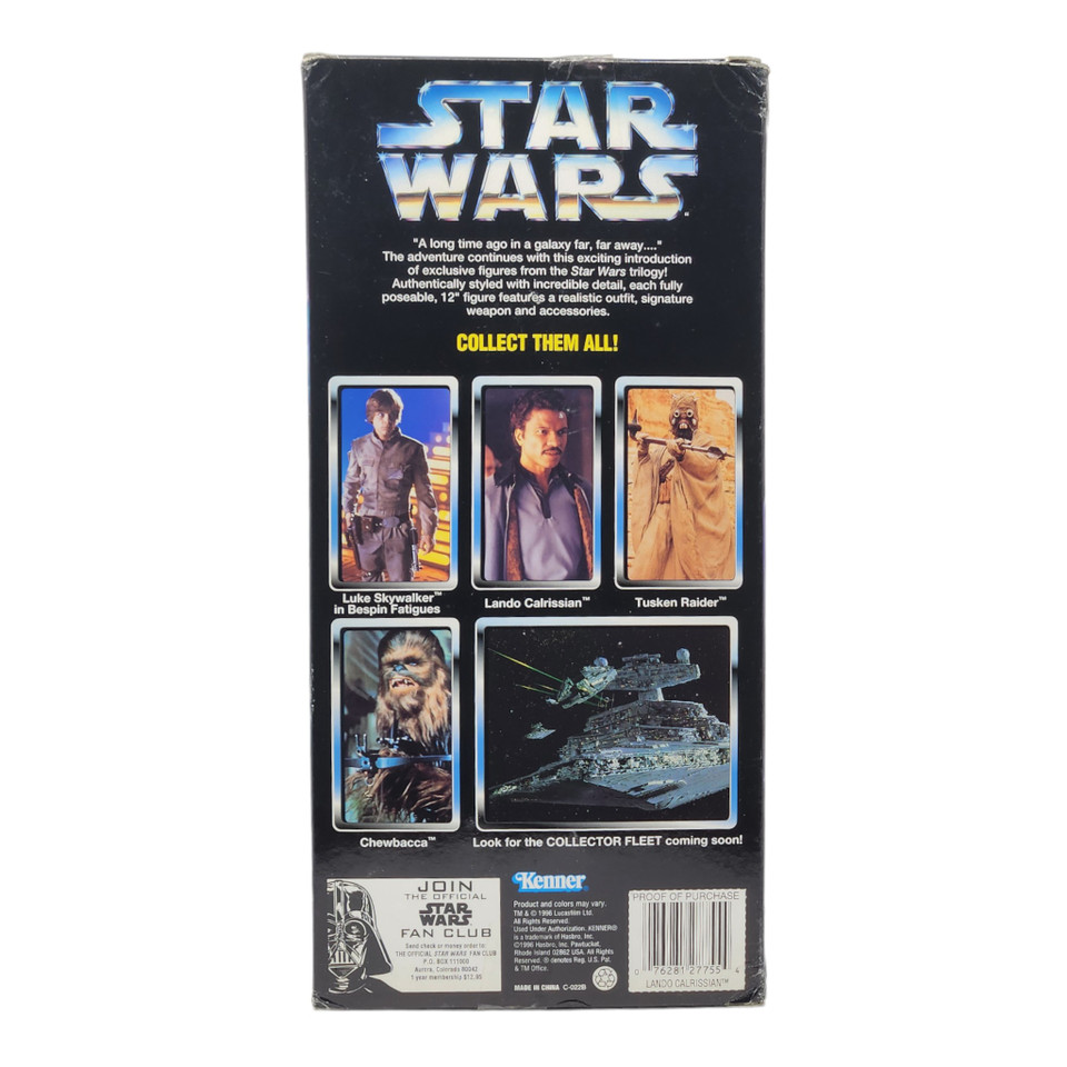 Kenner Star Wars Collector Series Lando Calrissian 12-Inch Doll Kenner Star Wars Collector Series Lando Calrissian 12-Inch Doll