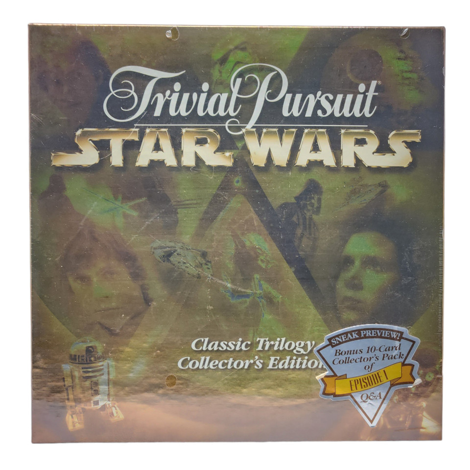 Parker Brothers Trivial Pursuit Star Wars Classic Trilogy Collector's Edition Parker Brothers Trivial Pursuit Star Wars Classic Trilogy Collector's Edition